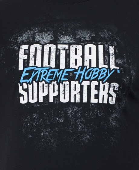 Футболка FOOTBALL SUPPORTERS print blue
