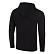 Лонгслив hooded DOUBLE HD BLOCK black
