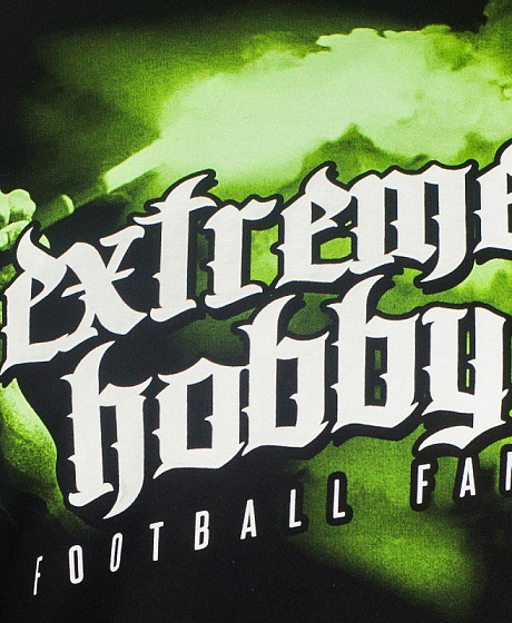 Футболка FOOTBALL FANS-print green