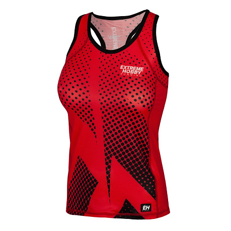 Майка беговая HALFTONE red, женская
